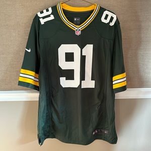 NFL Authentic Green Bay Packers Preston Smith Jersey